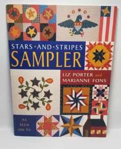Stars and Stripes Sampler Quilt Book by Liz Porter & Marianne Fons - Picture 1 of 2