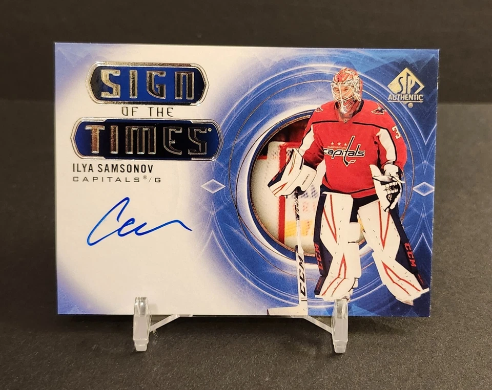 2020-21 SP Authentic Sign Of The Times ILYA SAMSONOV  #SOTT-IS - Image 1 of 1