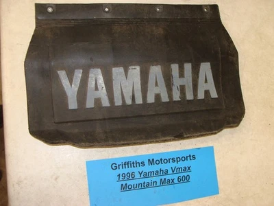 Yamaha VMAX 600 1996 Mountain Max 8 cc copo de nieve OEM barro protector de aleta de nieve Foto 1 de 4