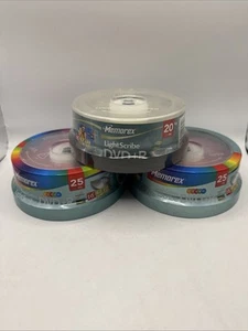 Memorex Multipack Light Scribe Coole Farben Rohling CD-R 16x 4,7GB 120min - Bild 1 von 12