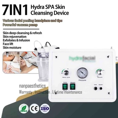 7in1 Hydra Dermabrasion Facial Spa Machine Skin Rejuvenation Non-irritating USA - Image 1 of 4