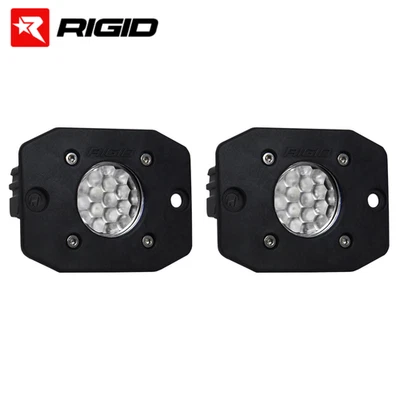 Luces de respaldo LED de montaje empotrado/inundación difusa Rigid Industries Ignite - universales Foto 1 de 2