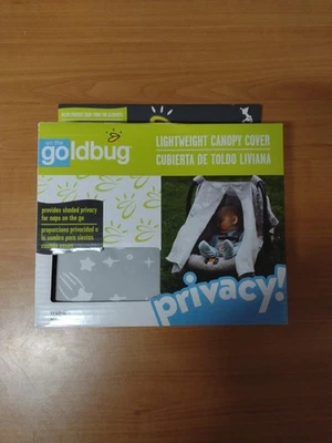 NEW Go by Goldbug Car Seat Canopy Cover (Gray w/Clouds) Light Weight  - Image 1 of 2