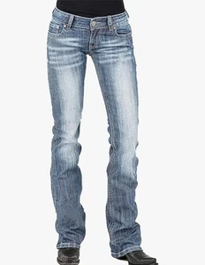 Cffvdiz Bootcut Jeans For Women Size XL - Picture 1 of 9