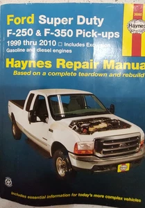 Haynes #36060 Ford Super Duty F-250 F-350 Pick-Ups 1999-2010 Repair Manual - Picture 1 of 3