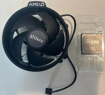 AMD Ryzen 5 Pro 2400G 3.6Ghz Socket AM4 CPU (YD240BC5M4MFB) | W/FAN  - Image 1 of 4