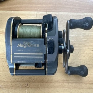Vintage Shimano Bantam Magnumlite BGX 2201SG Bait casting Left Hand Reel - Picture 1 of 7