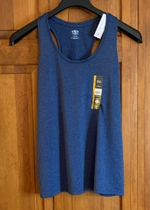 Women's NEW Athletic Works Indigo Blue Heather Sleeveless Core Tank - L (12-14) - Picture 1 of 5
