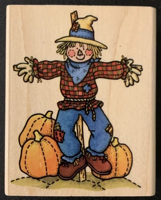 Резиновый штамп Stampede Country Scarecrow - Изображение 1 из 4