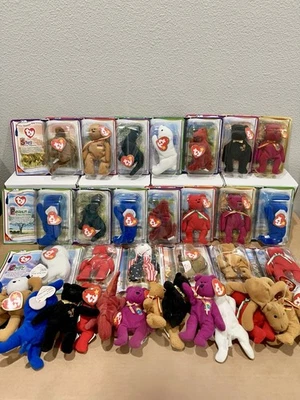 🟨  Lot of 36 McDonald’s 2000 Legend Series TY Beanie Babies Complete Set NWT - Image 1 of 4