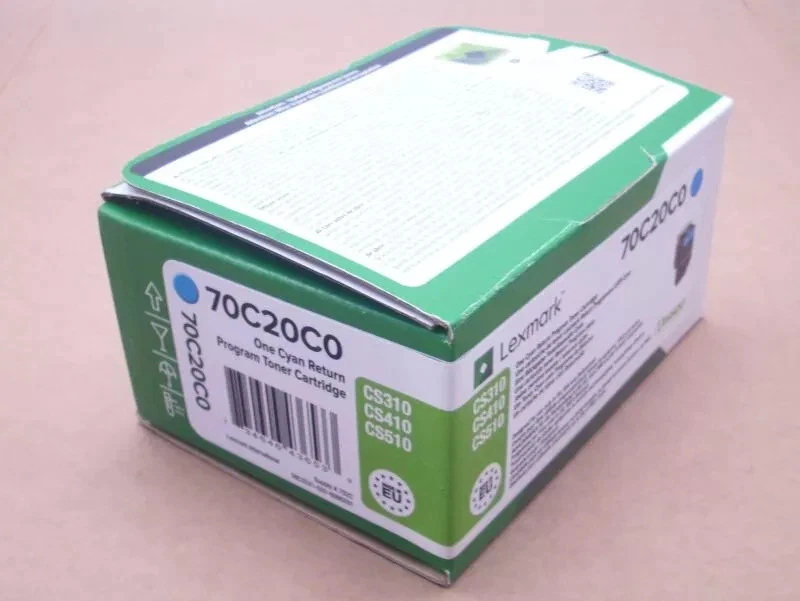 TONER ORIGINALE LEXMARK 70C20C0 70C20Ce 702C CIANO  CS310n/CS410dn/CS510de - Immagine 1 di 1