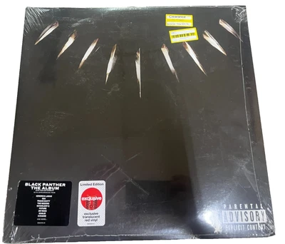 Kendrick Lamar – Black Panther Soundtrack (Limited Edition, Red Vinyl 2 LP) - Image 1 of 2