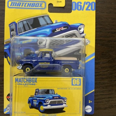 MATCHBOX - COLLECTORS 2025- 1957 GMC STEPSIDE BLUE 06/20 - Image 1 of 4