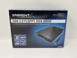 Sabrent USB 2.0 Floppy Disk Drive FL-UDRV - Brand New & Sealed - Afbeelding 1 van 6