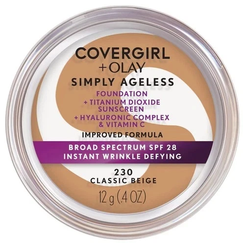 CoverGirl Olay Simply Ageless Foundation, #230 Classic Beige , 4 oz - Image 1 of 1