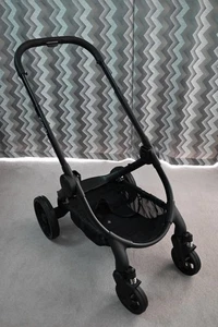 NEU iCandy Peach 7 ALL BLACK Kinderwagen Buggy GESTELL + Rollen - Bild 1 von 4
