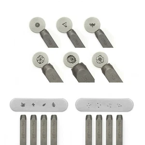 ImpressArt Florals Nature Leaves Flowers Design Stamps Metal Jewellery Punch - Picture 1 of 34