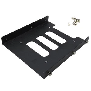 Easy Install 2.5" to 3.5" Bay SSD/HDD Metal Hard Drive Mounting Bracket Adapter - Picture 1 of 11