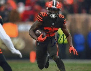 Duke Johnson authentic signed autographed 8x10 photograph holo COA - Picture 1 of 3