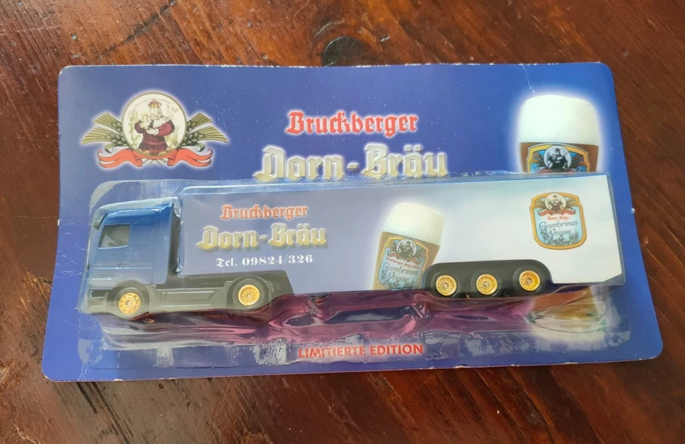 ALBEDO MINI TRUCKS - 1:87 BRUCKBERGER - DORN BRAU EDIZIONE LIMITATA - Immagine 1 di 2