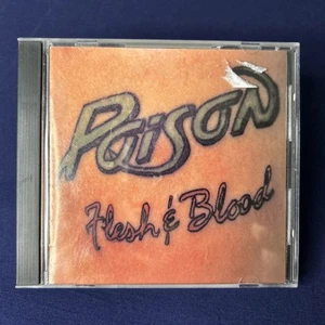 Poison - Flesh And Blood, CD 1990 - Preowned - Bild 1 von 5