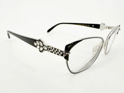 Monturas para gafas Caviar M 5653 C 82 negro plata 53[]16-135 joyas L201 Foto 1 de 4