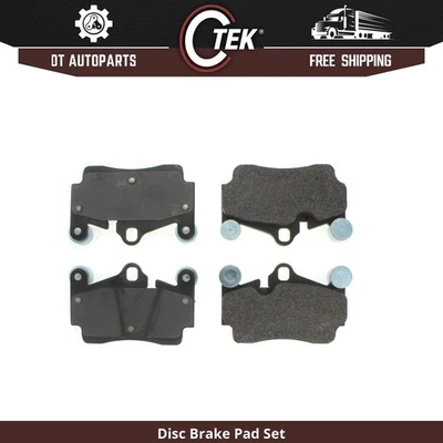 Para Audi Q7 2007-2015 | Pastillas de freno de disco traseras centradas | Semimetálicas Foto 1 de 4