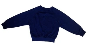 Sudadera Vintage Años 90 Garannimals Cuello Redondo 4T Azul Marino - Imagen 1 de 9