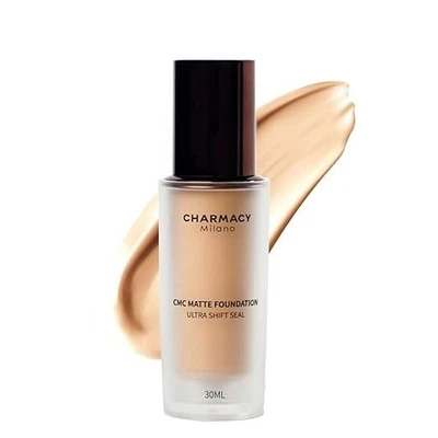 Base mate Charmacy Milano 02 crema - 30 ml, con protección solar SPF 25, Bui Foto 1 de 4