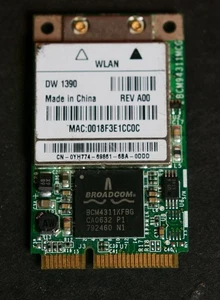 Dell Broadcom Wireless Wifi Card DW1390 0PC559 BCM94311MCG - Picture 1 of 2