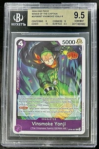 BGS 9.5 One Piece OP06-067 R Vinsmoke Yonji - English - Wings of the Captain - Picture 1 of 2