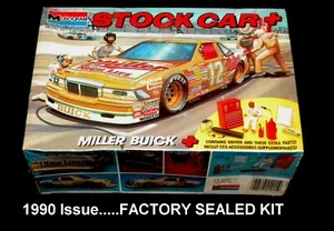 MONOGRAM 1:24 scale STOCK CAR + MILLER BUICK w accessories #2915 Factory Sealed  - Picture 1 of 3