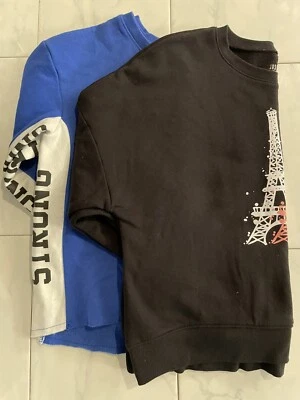 Sudaderas Justice Niñas Talla XL XXL Lote de 2 Active Azul Negro Polar Foto 1 de 4