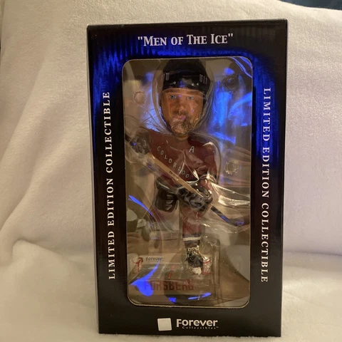 PETER FORSBERG FOREVER COLLECTIBLES MEN OF THE ICE CO AVALALANCHE BOBBLHEAD NRFB Cover
