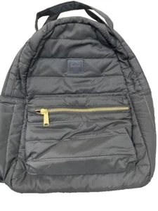 Cartera Mochila Herschel Supply Negra Acolchada 16” X 12” Estado Limpio, 1 Defecto - Imagen 1 de 4