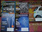 DISCOVER 2022 - 5 Back Issues  COVID, Dinosaur, Power, A. I., Next Gen Transit 