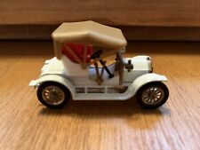 Vintage Matchbox Models of Yesteryear.  1909 Opel Coupe. Y-4. White. 