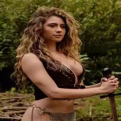 Fantasia de couro Ren Faire sutiã medieval armadura corporal - Imagem 1 de 4