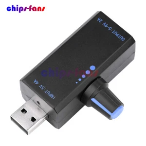 18W DC5V 4A High Power USB Stepless Speed Controller Adjustable Control Fan New - Picture 1 of 20