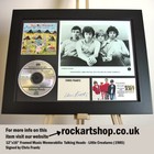 Talking Heads SIGNED Little Creatures CHRIS FRANTZ Autographed Framed WORLD SHIP