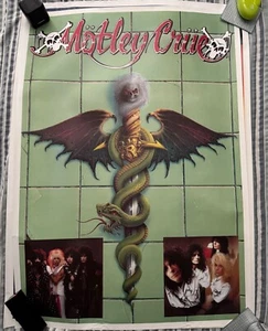 MOTLEY CRUE - DR FEELGOOD - RETAIL POSTER - size = A1 ( 22" x 33" approx ) VGC - Picture 1 of 1