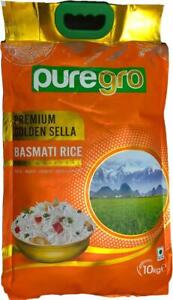 Puregro Golden Sella Basmati Rice 10kg