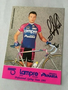 ALEXANDRE GONTCHENKOV 'Lampre' Radsport signed Autogrammkarte 12x17 - Picture 1 of 1