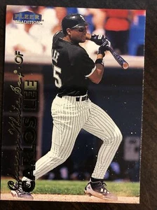 CARLOS LEE 1999 FLEER UPDATE RC ROOKIE CARD BASEBALL CARD # U-107 White Sox - Picture 1 of 2