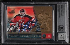 1998 Pacific Aurora Championship Fever Martin Brodeur BAS Certified BGS Encased