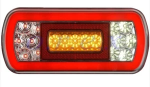 1x 24V LED NEON Glow-track Halo Rear Tail Light Lamp fit Trailer Truck Lorry HGV - Picture 1 of 10