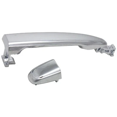 Exterior Door Handle Fits 2007-2011 Toyota Camry Chrome Rear Left or Right Side - Imagem 1 de 4