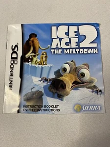 Ice Age 2: The Meltdown (Nintendo DS, 2006) nur Handbuch. KEIN SPIEL!!!! - Bild 1 von 2