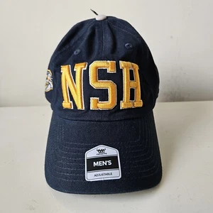 Nashville Predators Hat Cap Strap Back Blue NHL NSH Logo Fan Favorite Mens NEW - Picture 1 of 10