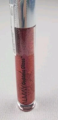 New Almay Goddess Gloss Lip Gloss #700 Flame  0.1 fl oz Glittery Reddish-Pink - Image 1 of 4